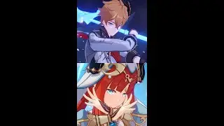 Tartaglia met new horn friend Nilou [Genshin Impact]