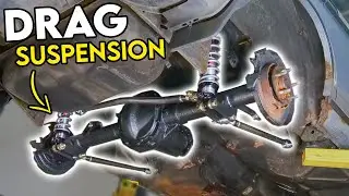 VOLVO SLEEPER Gets a CUSTOM DRAG RACING Suspension Setup!