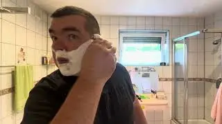 #195 cudzesowe golenie. Nivea, Merkur progres.