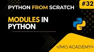 Python Modules Explained | Import, Built-in & User-Defined Modules | MO Academy 2025–2026