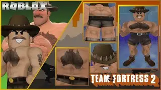 Saxton Hale Roblox Avatar Showcase - Team Fortress 2
