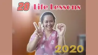 20 Life Lessons| Make 2020 your best year ever! #NewYear