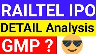 RAILTEL IPO●RAILTEL IPO GMP GREY MARKET PREMIUM SUBSCRIPTION LISTING GAINS UPDATE●UPCOMING IPO 2021