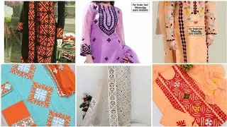Applique Cut Work Suits 2025 new designs