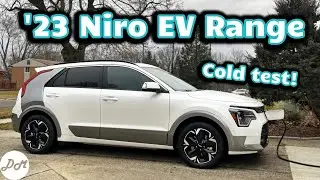 2023 Kia Niro EV – Highway Range Test | Real-world Efficiency and MPG