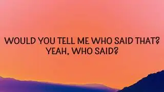 Selena Gomez   Who Says Lyrics