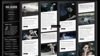 Slash PSD Template