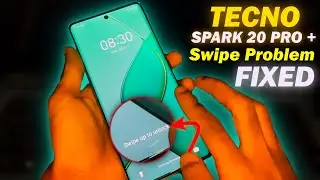 Tecno spark 20 pro plus swipe up to unlock problem | swipe up to unlock NOT WORKING Tecno