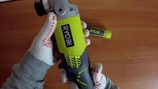 Обзор угловой шлифмашинки (болгарки) Ryobi ONE+ R18AG-0