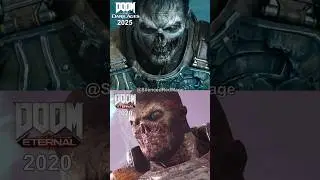 Doom The Dark Ages VS. Eternal - Zombie Doomguy Comparison 