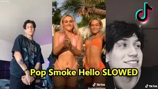 Pop Smoke Hello Slowed Tik Tok (I like my bi*ches redbone, ass fat, Jell-O...) | TikTok Compilation