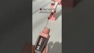 Super juicy berry lip plumping lip gloss #colourpop #juicylip #lipgloss #lipoil #lipplumper