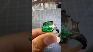 Zambian Emerald set in Platinum with Colorless Diamonds #Emerald #Diamond #Jeweler #ZambianEmerald