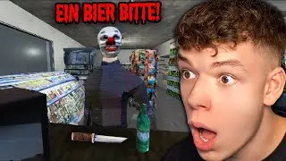 Killer Clown kauft in meinem Supermarkt ein... [The Clown's Fun | 616 Horror Game]
