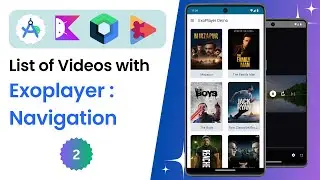 How to display videos Listing using ExoPlayer with Jetpack Compose | Part 2 | Jetpack Compose Series