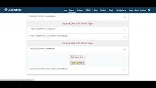 KEAM Practice | KEAM Best website | KEAM Previous Papers | KEAM tests