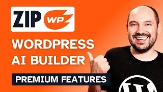 ZipWP Review WordPress AI Website Builder 🤖 | Premium Features Walk-through 🚀