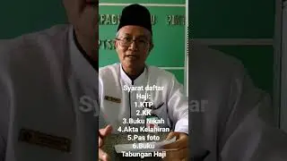 Syarat Daftar Haji Reguler