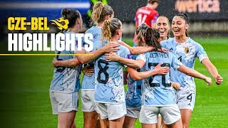 Czechia 1-2 Belgium | Important three points secured | #REDFLAMES | Women's European Qualifier