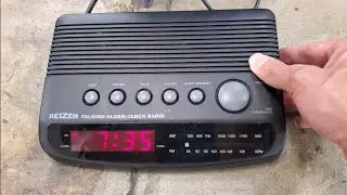 Reizen 9512T Talking Clock Radio