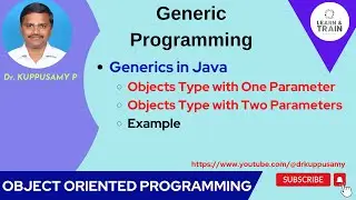 80 Generic Class  with One Parameter, Two Type Parameters Example