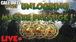 COD WWll: UNLOCKING MASTER PRESTIGE! + WINTER SIEGE EVENT LIVE!