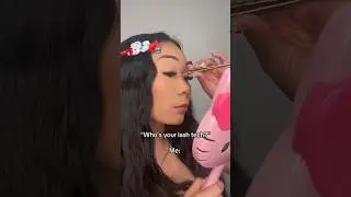 Lash extensions from home tutorial #volashes #diylashes #diylashextensions #lashes #lashhacks