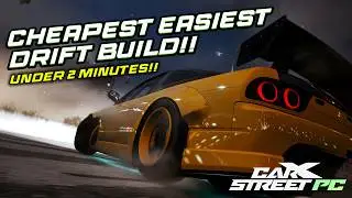 THE CHEAPEST and EASIEST drift build in CarX Street PC