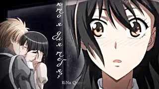 Кто я для тебя - клип на аниме Президент студсовета - горничная!  Kaichou wa Maid-sama! - mv RiNa