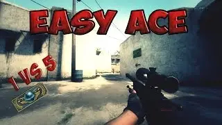 1vs5| Эйс и Клатч с AWP (Мувик)