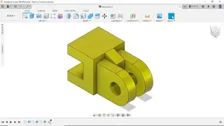 Fusion 360 Exercise 2 [Tutorial For Beginner]