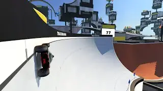 A great mixed TrackMania track with a tricky ICY WALL!