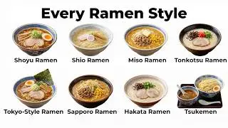 Every Ramen Style Explained in 9 Minutes