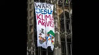 Klimaaktivisten auf dem Münster in Ulm!