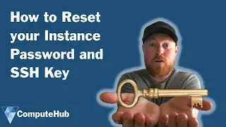 Update your Instance Password and SSH Key in the ComputeHub Platform