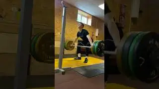 Рывок 105 #тяжелаяатлетика #weightlifting #спорт #штанга #crossfit #shorts