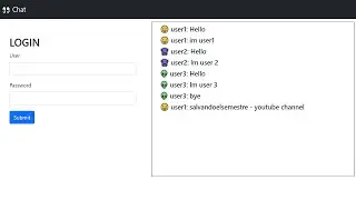 Chat | Vue.js | Vuex | Boostrap