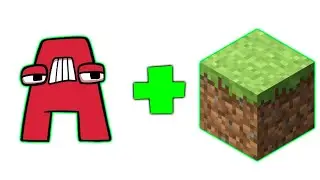 A + Minecraft = ??? Alphabet Lore Animation