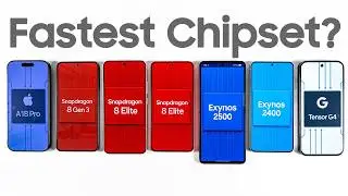 Best Chipset: Exynos 2500 vs. Snapdragon 8 Elite / 8 Gen 3 /Tensor / A18 Pro