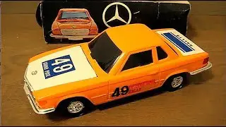 香港製 乗用車型トランジスターラジオ　Mercedes-Benz 350SL　メルセデスベンツ350SL 「カーグラフィックTV オープニング曲」を聴いてみました。