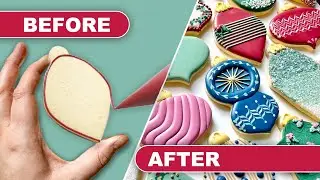 How to Decorate 29 Different Christmas Ornament Cookies