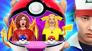 पोकेमॉन फूड चैलेंज! पोकेमॉन लड़ाई! वास्तविक जीवन में पोकेमॉन Multi DO Challenge