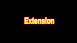 What Is The Definition Of Extension - Medical Dictionary Free Online