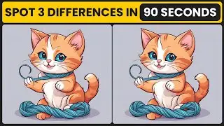 Find the differences | Spot all differences in 90 seconds [Spot the differences # 27]