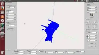 Computer Graphics project by glut glui (OpenGL, Ubuntu, C++, cow)