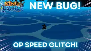 This SPEED GLITCH is CRAZY.. | King Legacy