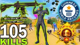 105 KILLS!🔥 IN 3 MATCHES FASTEST GAMEPLAY With LEGENDS SET😍 PUBG MOBILE - BGMI