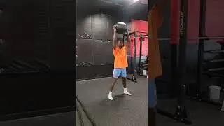 F.S Library - CM Med Ball Overhead Backwards throw