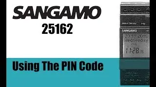 Sangamo DIN 25162 - Using the Pin Code