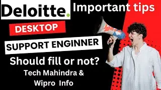 #45 Deloitte Off Campus hiring ||  Should fill? || Important Tips @bkp_joblink